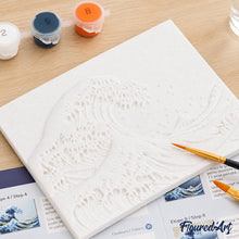 Laden Sie das Bild in den Galerie-Viewer, 3D Relief Malset - Die kleine Perle in goldenen Feldern