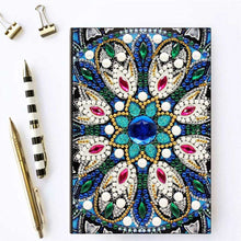 Laden Sie das Bild in den Galerie-Viewer, Notizbuch Diamond Painting - Blume