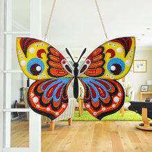 Laden Sie das Bild in den Galerie-Viewer, Türhänger Diamond Painting 5D - Schmetterling