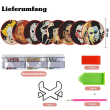 Laden Sie das Bild in den Galerie-Viewer, Untersetzer Diamond Painting 5D Halloween