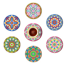 Laden Sie das Bild in den Galerie-Viewer, Untersetzer Diamond Painting 5D mit Design Mandala