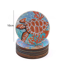 Laden Sie das Bild in den Galerie-Viewer, Untersetzer Diamond Painting 5D Wassertiere