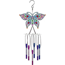 Laden Sie das Bild in den Galerie-Viewer, Windspiel Diamond Art Schmetterling