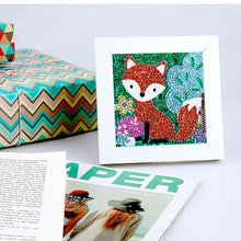 Laden Sie das Bild in den Galerie-Viewer, Schlüsselanhänger Diamond Painting 5D Fuchs mit Bilderrahmen