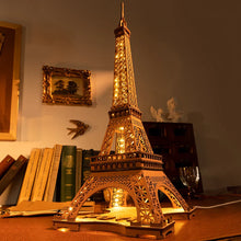 Laden Sie das Bild in den Galerie-Viewer, 3D Puzzle - Nacht des Eiffelturms
