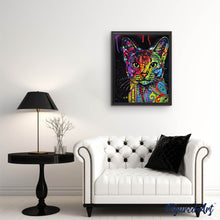 Laden Sie das Bild in den Galerie-Viewer, Malen nach Zahlen für Erwachsene | Moderne fraktale Katze | Figured'Art