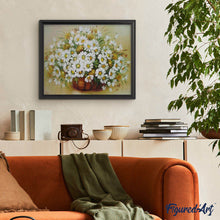 Laden Sie das Bild in den Galerie-Viewer, Malen nach Zahlen Erwachsene Weiße Blüten Figured'Art