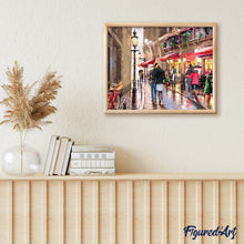 Laden Sie das Bild in den Galerie-Viewer, Malen nach Zahlen für Erwachsene | Auf dem Weg zum Restaurant | Figured'Art