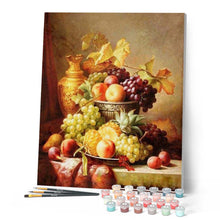 Laden Sie das Bild in den Galerie-Viewer, Malen nach Zahlen für Erwachsene | Überfluss an Obst | Figured'Art