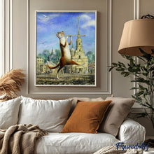 Laden Sie das Bild in den Galerie-Viewer, Malen nach Zahlen für Erwachsene | Katze mit Flöte | Figured'Art