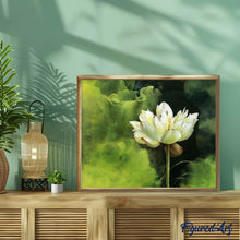 Laden Sie das Bild in den Galerie-Viewer, Malen nach Zahlen für Erwachsene | Lotosblume | Figured'Art