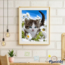 Laden Sie das Bild in den Galerie-Viewer, Malen nach Zahlen für Erwachsene | Wildkatze | Figured'Art