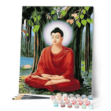 Laden Sie das Bild in den Galerie-Viewer, Malen nach Zahlen für Erwachsene | Meditierender Buddha | Figured'Art