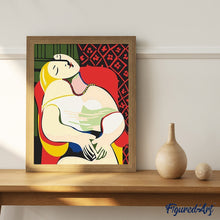 Laden Sie das Bild in den Galerie-Viewer, Malen nach Zahlen für Erwachsene | Picasso - Der Traum | Figured'Art