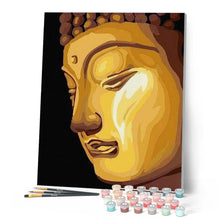 Laden Sie das Bild in den Galerie-Viewer, Malen nach Zahlen für Erwachsene | Goldener Buddha | Figured'Art