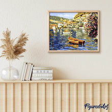 Laden Sie das Bild in den Galerie-Viewer, Malen nach Zahlen für Erwachsene | See im Sommer | Figured'Art
