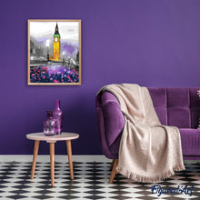 Laden Sie das Bild in den Galerie-Viewer, Malen nach Zahlen für Erwachsene | Garten in der Nähe von Big Ben | Figured'Art