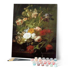 Laden Sie das Bild in den Galerie-Viewer, Malen nach Zahlen für Erwachsene | Vase mit Blumen | Figured'Art
