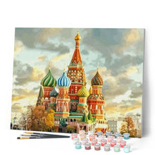 Laden Sie das Bild in den Galerie-Viewer, Malen nach Zahlen für Erwachsene | Kirche St. Petersburg | Figured'Art