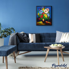 Laden Sie das Bild in den Galerie-Viewer, Malen nach Zahlen für Erwachsene | Schöne Blumen | Figured'Art