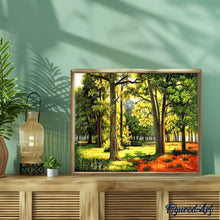 Laden Sie das Bild in den Galerie-Viewer, Malen nach Zahlen für Erwachsene | Sonniger Wald | Figured'Art