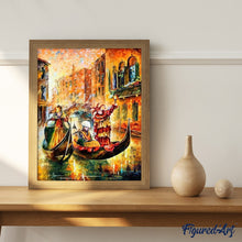 Laden Sie das Bild in den Galerie-Viewer, Malen nach Zahlen für Erwachsene | Karneval in Venedig | Figured'Art