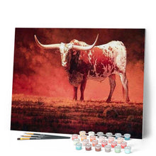 Laden Sie das Bild in den Galerie-Viewer, Malen nach Zahlen für Erwachsene | Stier | Figured'Art