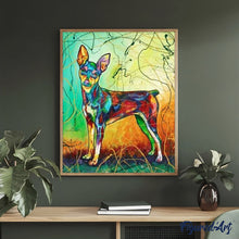 Laden Sie das Bild in den Galerie-Viewer, Malen nach Zahlen für Erwachsene | Bunte Hunde | Figured'Art