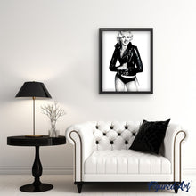 Laden Sie das Bild in den Galerie-Viewer, Malen nach Zahlen für Erwachsene | Marilyn Monroe in schwarzweiss | Figured'Art