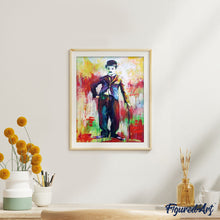 Laden Sie das Bild in den Galerie-Viewer, Malen nach Zahlen für Erwachsene | Chaplin Aquarell | Figured'Art