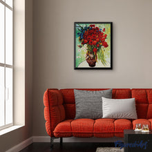 Laden Sie das Bild in den Galerie-Viewer, Malen nach Zahlen für Erwachsene | Gänseblümchen und Mohnblumen | Figured'Art