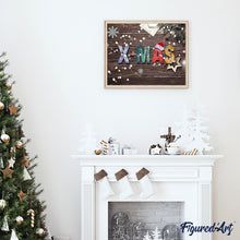 Laden Sie das Bild in den Galerie-Viewer, Malen nach Zahlen für Erwachsene | Weihnachtsdekoration | Figured'Art