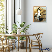 Laden Sie das Bild in den Galerie-Viewer, Malen nach Zahlen für Erwachsene | Tänzerin und Schwan | Figured'Art