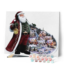 Laden Sie das Bild in den Galerie-Viewer, Malen nach Zahlen für Erwachsene | Jacke des Weihnachtsmannes | Figured'Art