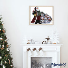 Laden Sie das Bild in den Galerie-Viewer, Malen nach Zahlen für Erwachsene | Jacke des Weihnachtsmannes | Figured'Art