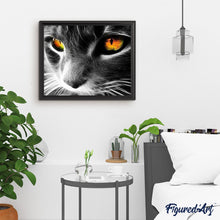 Laden Sie das Bild in den Galerie-Viewer, Malen nach Zahlen für Erwachsene | Traurige Katze | Figured'Art