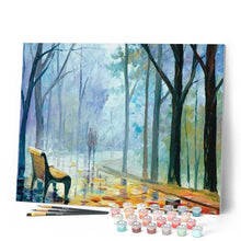 Laden Sie das Bild in den Galerie-Viewer, Malen nach Zahlen für Erwachsene | Regen im Garten | Figured'Art