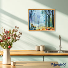 Laden Sie das Bild in den Galerie-Viewer, Malen nach Zahlen für Erwachsene | Regen im Garten | Figured'Art