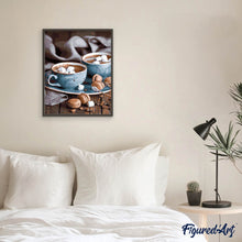 Laden Sie das Bild in den Galerie-Viewer, Malen nach Zahlen für Erwachsene | Kaffee am Nachmittag | Figured'Art