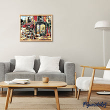 Laden Sie das Bild in den Galerie-Viewer, Malen nach Zahlen für Erwachsene | Kleiner Blumenladen | Figured'Art
