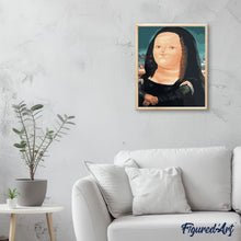 Laden Sie das Bild in den Galerie-Viewer, Malen nach Zahlen für Erwachsene | Mona Lisa abstrakt | Figured'Art