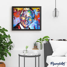 Laden Sie das Bild in den Galerie-Viewer, Malen nach Zahlen für Erwachsene | Nelson Mandela | Figured'Art