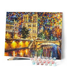 Laden Sie das Bild in den Galerie-Viewer, Malen nach Zahlen für Erwachsene | Ansicht von Notre Dame | Figured'Art