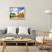 Laden Sie das Bild in den Galerie-Viewer, Malen nach Zahlen für Erwachsene | Big Ben aus der Ferne | Figured'Art