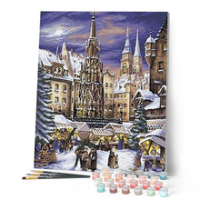 Laden Sie das Bild in den Galerie-Viewer, Malen nach Zahlen für Erwachsene | Nürnberger Christkindlesmarkt | Figured'Art