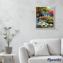 Laden Sie das Bild in den Galerie-Viewer, Malen nach Zahlen für Erwachsene | Die Nihonbashi Brücke in Japan | Figured'Art