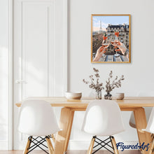 Laden Sie das Bild in den Galerie-Viewer, Malen nach Zahlen für Erwachsene | Prost in Paris | Figured'Art