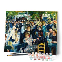Laden Sie das Bild in den Galerie-Viewer, Malen nach Zahlen für Erwachsene | Renoir - Bal du Moulin de la Galette | Figured'Art
