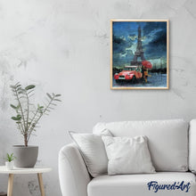 Laden Sie das Bild in den Galerie-Viewer, Malen nach Zahlen für Erwachsene | Regen beim Eiffelturm | Figured'Art