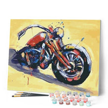 Laden Sie das Bild in den Galerie-Viewer, Malen nach Zahlen für Erwachsene | Motorrad | Figured'Art